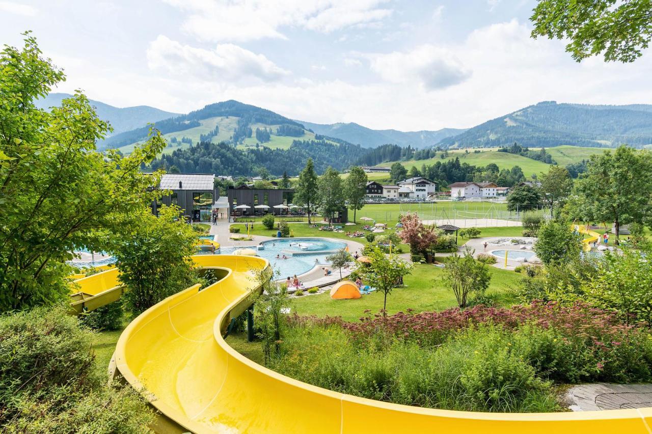 Ferienhaus Sonnrain Leogang Esterno foto